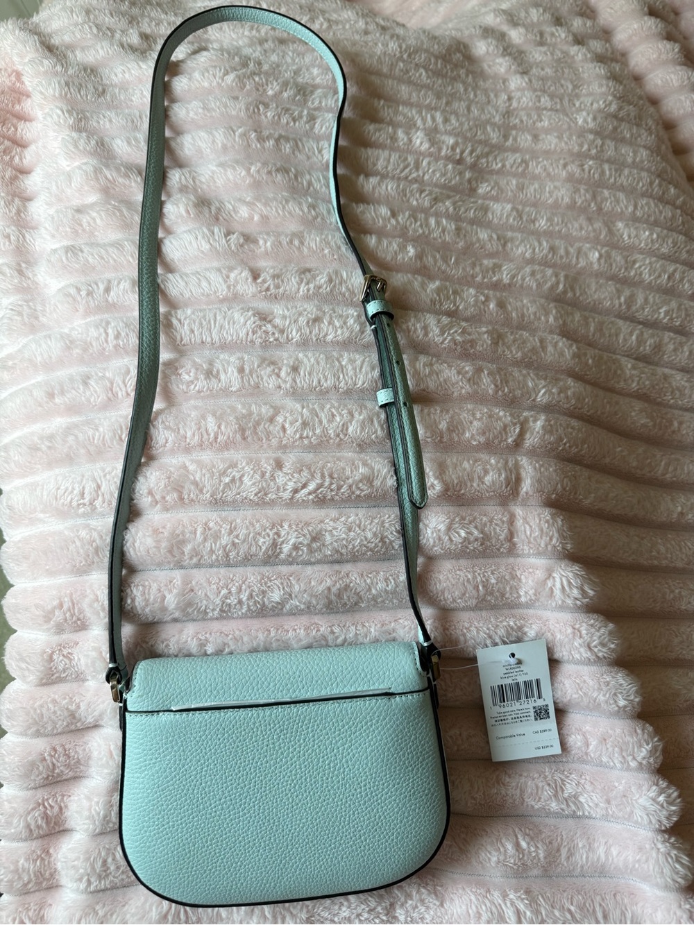 kate spade blue glow pebble leather crossbody - Picture 4 of 7